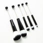 DIY metal handle bead makeup brush（8 dollars per set）