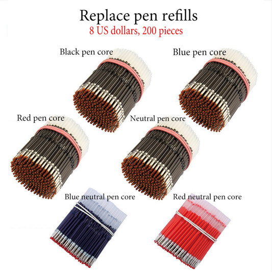 Replace pen refills（$8 for 200 replacement pen refills）