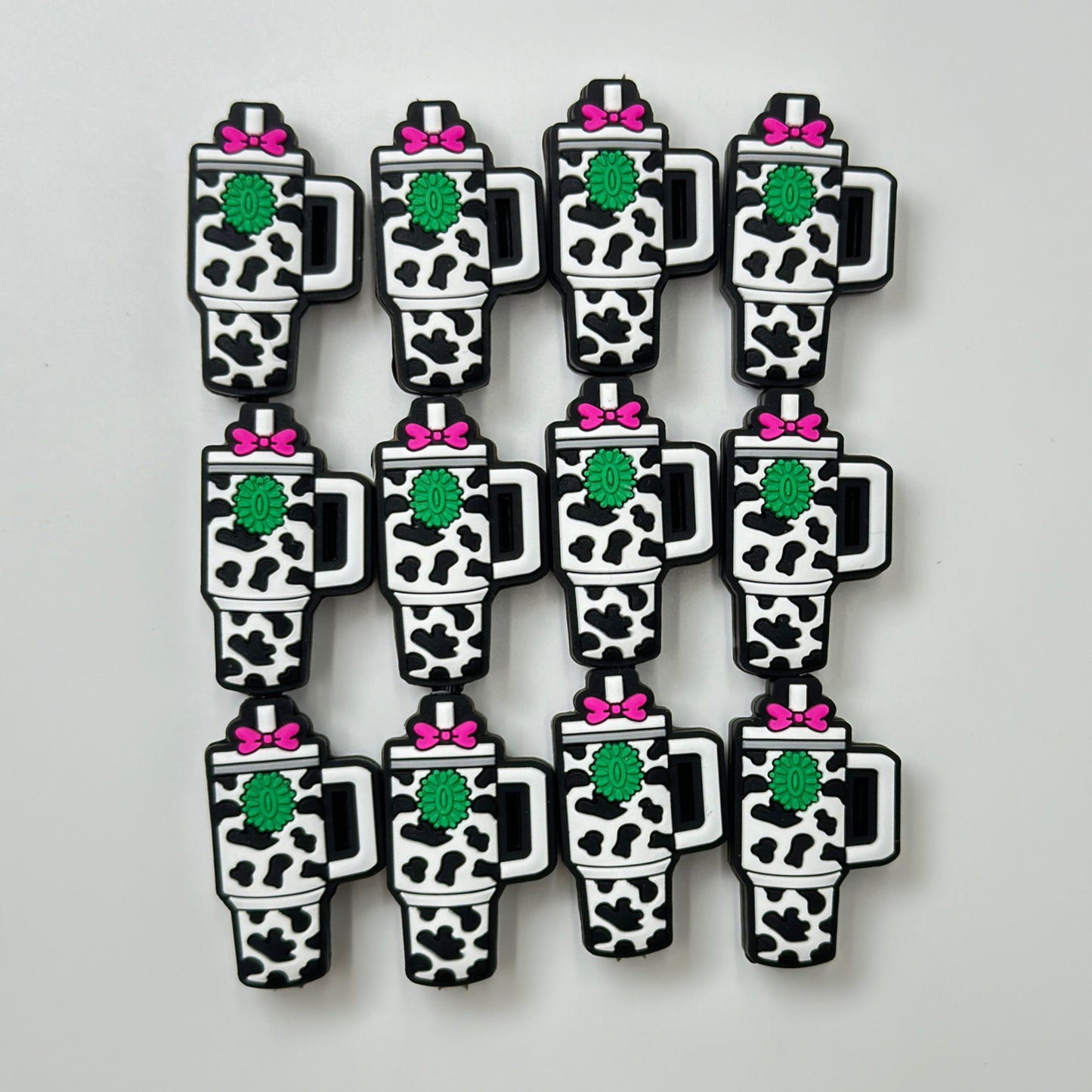 Cow cup silicone cartoon bead