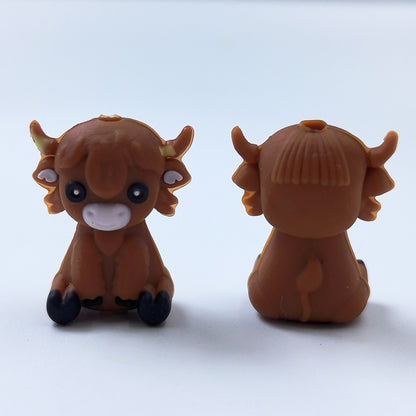 3D silicone cute cartoon for consuming cattle