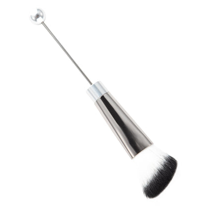 DIY metal handle bead makeup brush（8 dollars per set）