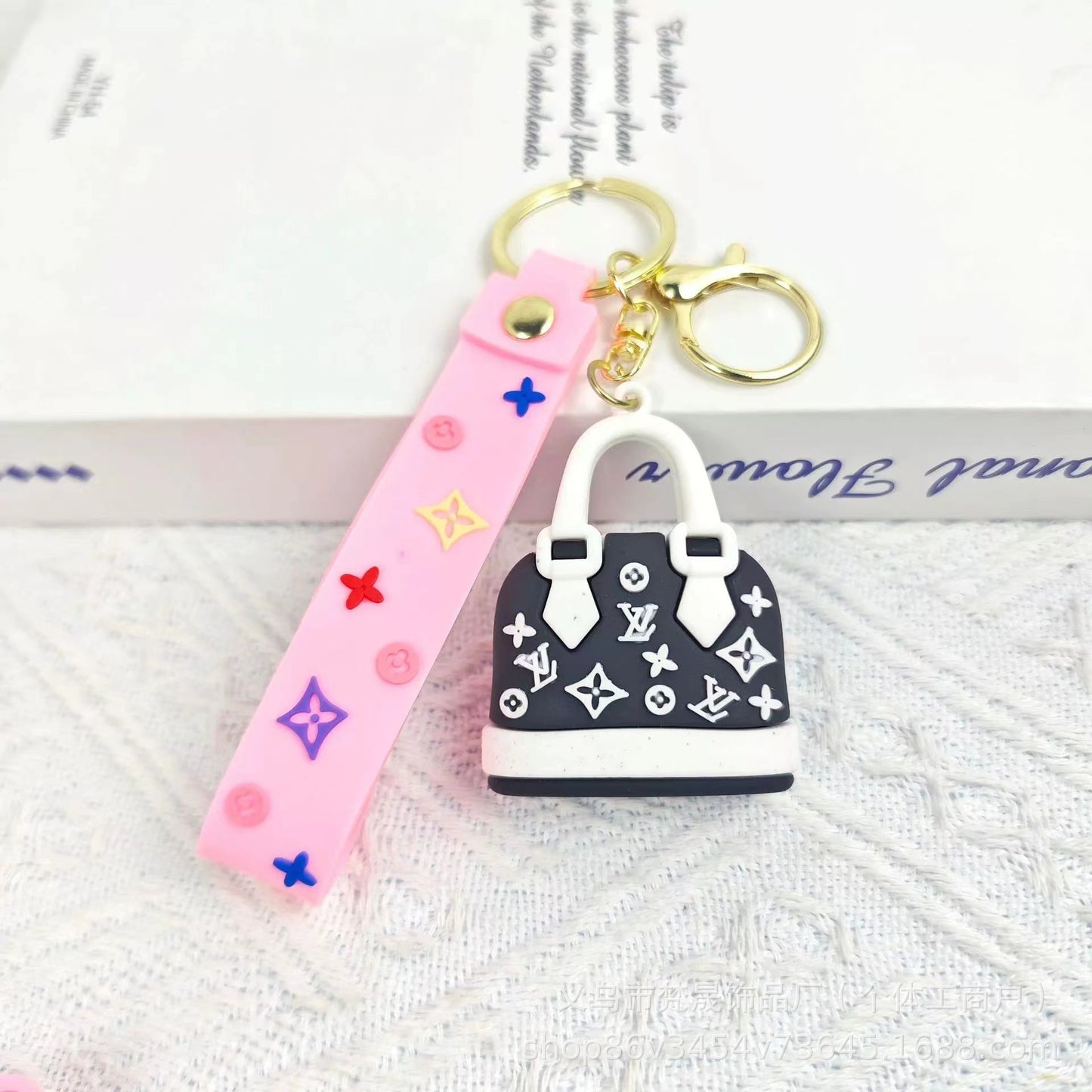 Mini bag keychain