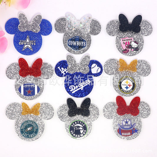 Mickey team acrylic patch