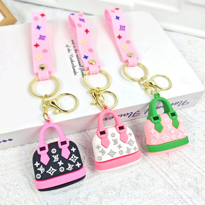 Mini bag keychain