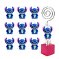 3D cartoon Stitch silicone beads