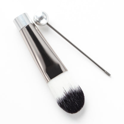 DIY metal handle bead makeup brush（8 dollars per set）