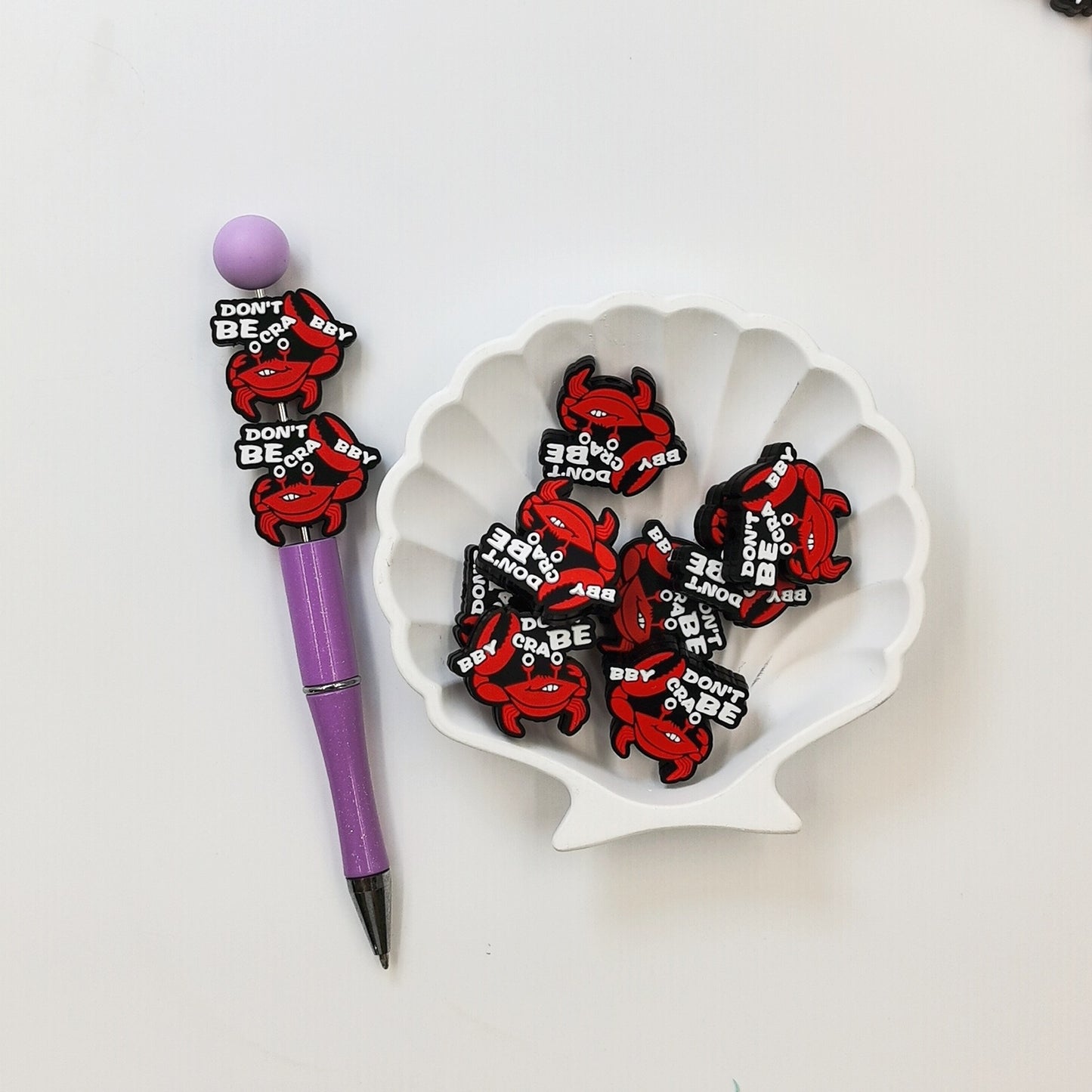 Crab silicone cartoon bead