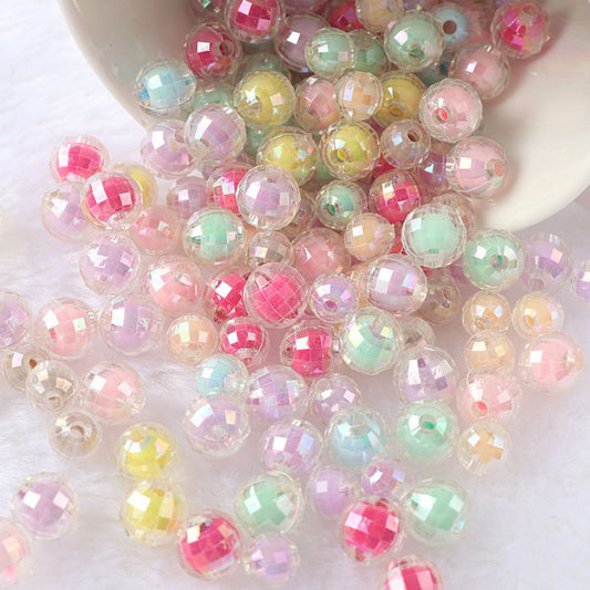 Double layer acrylic beads