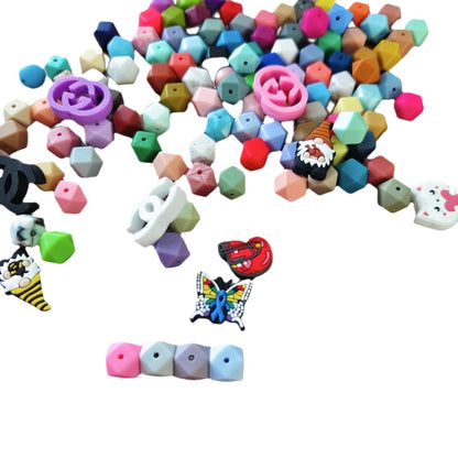 Deformable silicone beads