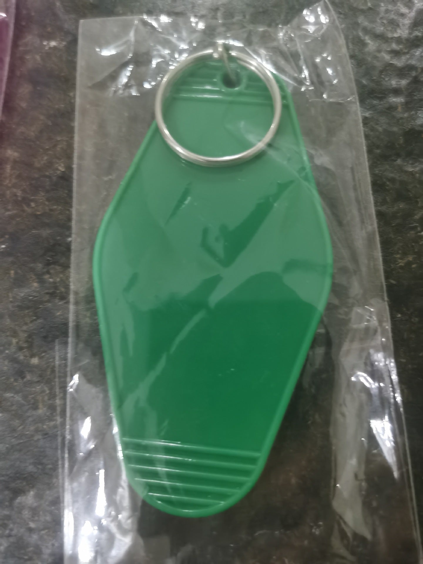 Room card keychain plastic luggage tag