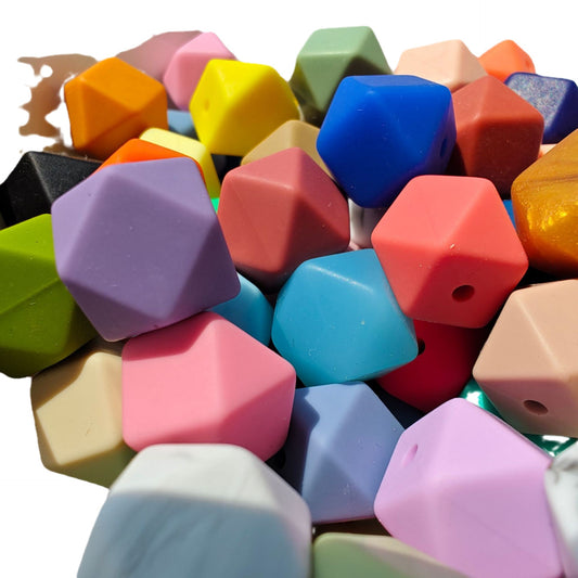 Deformable silicone beads