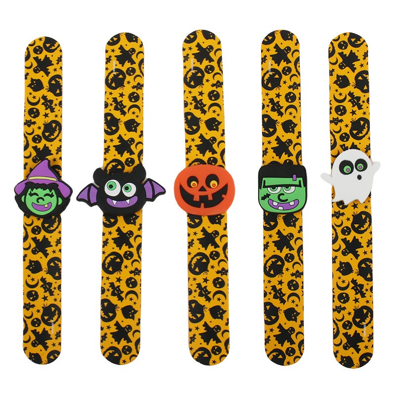 Halloween cartoon silicone silicone bracelet