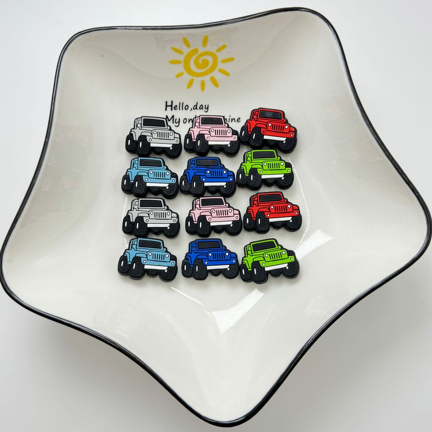 Car silicone cute cartoon