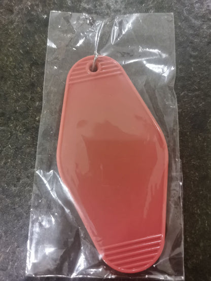 Room card keychain plastic luggage tag