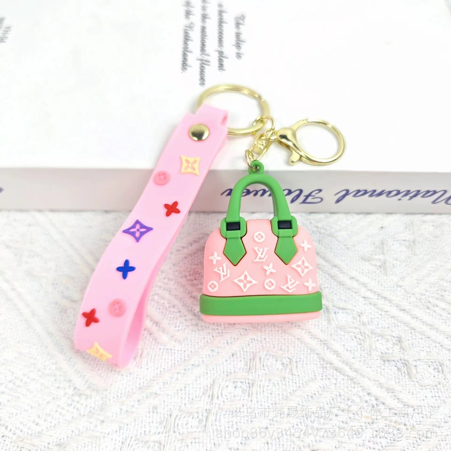 Mini bag keychain